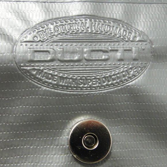 Ducti Duct Tape Purse Crossbody Shoulder Bag Clutch Adjustable Metal Chain Strap - Picture 6 of 11